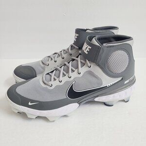 NEW Nike Alpha Huarache 3 Baseball Cleats CZ4455-005 Size 15 Gray